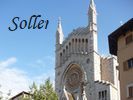 Soller, tramway et glise sant Bartomeu