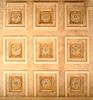 plafond de la Maison (ce temple est le mieux conserv au monde)