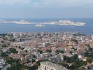 Vues depuis N.D. de la Garde - les les du Frioul