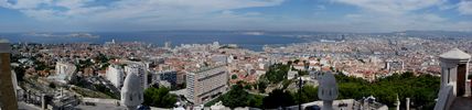 panorama depuis le parvis