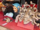 choppe et ses masques, rue Boteghe