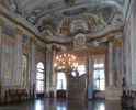 la magnifique salle de bal et ses fresques en trompe l'oeil