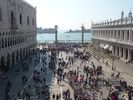 la piazetta vue depuis la terrasse de la basilique d'o le Doge assistait aux crmonies