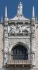 porta della Carta pare des statues des vertus