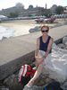 touriste sur une plage payante -celle de l'Excelsior-