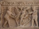 Adam et Eve tents par le serpent dmoniaque