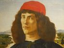 Botticelli - inconnu tenant la mdaille de Cme de mdicis -
