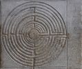labyrinthe touch par des milliers de plerins