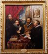 Les Quatre Philosophes - de Rubens ( gauche, autoportrait...) -