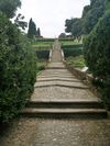 escalier baroque permettant d'accder au belvdre