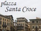 vaste place borde de palais, dont le palazzo dell'Antella