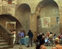 mariage et fresques dans le palais communal