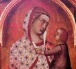 retable de Lorenzetti - regards intenses entre mre et fils (fin)