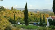 les collines entourent la cuvette florentine.
