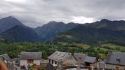 Azet et la succession des crtes de Cupeyroude, Hitte Monte, Consaterre et Loustou 