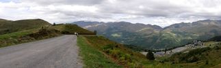 la route du col et la station Val Louron