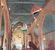 Des ex-voto en forme de bateaux sont suspendus dans la chapelle.