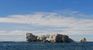 En pleine mer d'Iroise, le rocher du Lion
