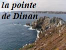 Les Tas de Pois et la pointe de Pen Hir sont bien visibles ; on devine  peine au loin une le du Ponant : Molne.