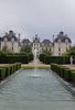 La façade nord du château