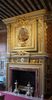 La cheminée de la salle à manger surmontée d’un buste de Henri IV dont le père du constructeur était le chancelier.