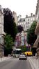 Rue et escalier Denis Papin aux marches et contre marches bien décorées
