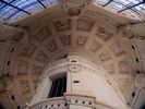 Décoration du plafond de l’escalier. La salamandre préférée par François est bien présente.