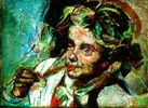 Jeune homme au verre de vin (d’après Quentin Latour)