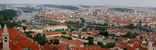 vue panoramique du vieux quartier de Prague (Star Mesto)