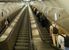 l'escalator interminable de sa station de mtro - les sovitiques le construisirent trs profondment